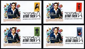USA, SCOTT # 5132-5135, SET OF 4 PANDA FDC COVERS - STAR TREK, YEAR 2016 - Picture 1 of 5