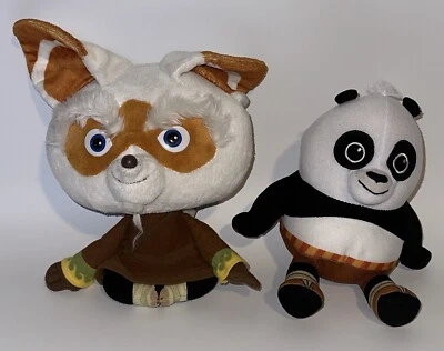 Peluche DreamWorks Kung Fu Panda 2011 Master Shifu y Baby Po  Foto 1 de 4