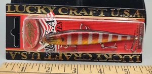 NEW LUCKY CRAFT FLASH POINTER 100 3/8OZ 301 MAGUMA HEAT UP GILL - Picture 1 of 3