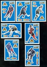 1996-97 UPPER DECK COLLECTOR'S CHOICE STICK'UM NHL HOCKEY CARD 1-30 SEE LIST
