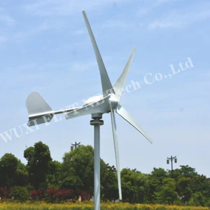 12V 24V 48V 1500W Windkraftanlage Windgenerator Windturbine Windrad & Laderegler - Bild 1 von 11