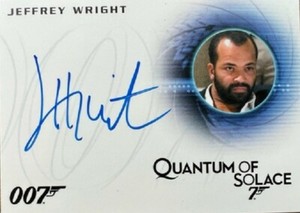 Jeffrey Wright Autograph A270 from James Bond 007 Classics