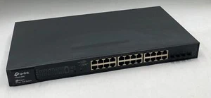 TP-Link T1600G-28PS JetStream 24-Port Gigabit Smart PoE+ Switch - Picture 1 of 4
