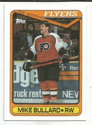 MIKE BULLARD 1990-91 TOPPS CARD NEAR MINT+ CONDITION - Image 1 of 2