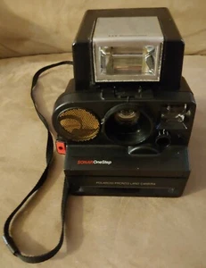 VTG Polaroid Pronto Land Camera Sonar One Step with Strap Carrying Case & Manual - Picture 1 of 12