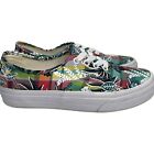 Vans Womens Tropical Lo Pro Floral Plaid Multi Color Skate Streetwear Shoe Sz 6 
