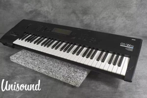 Korg 01/W FD 61-Key Keyboard Synthesizer with Power Cable Used from Japan - Picture 1 of 9