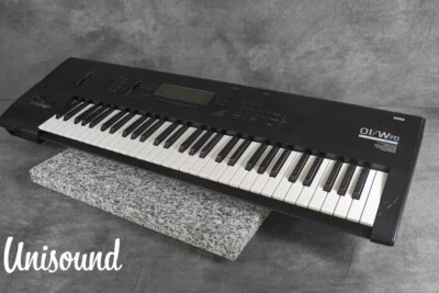 Korg 01/W FD 61-Key Keyboard Synthesizer with Power Cable Used from Japan - Image 1 of 4