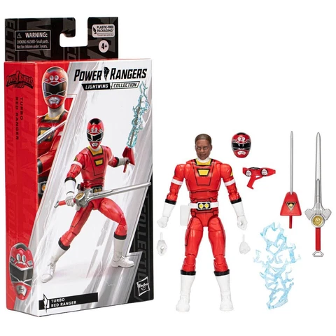 Power Rangers Lightning Collection Turbo Red Ranger Figure 6" PRE-ORDER Cover