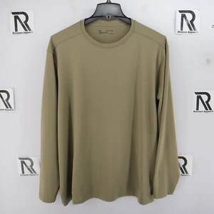 Men's Under Armour Heat Gear Pullover Tactical Shirt Size 3XL Military Brown Tan - Picture 1 of 10