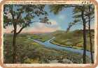 Metal Sign - Tennessee Postcard - 103 -- View from Signal Mountain, Chattanooga
