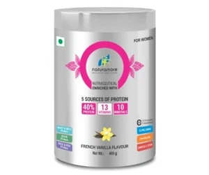 Naturamore For Women French Vanilla Flavour 400g Long Expiry - Picture 1 of 3
