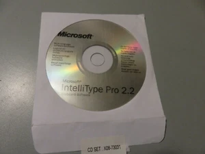 MICROSOFT intellitype PRO 2.2 TASTIERA Software CD - Imagen 1 de 6
