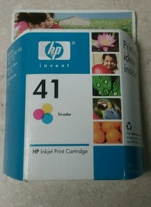 New Sealed Box Genuine OEM HP 41 Tri-Color InkJet 51641A Exp MAR 2006 - Picture 1 of 1