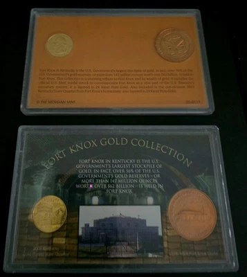Morgan Mint Fort Knox Gold Collection - Image 1 of 4