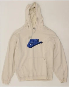 Nike Herren Graphic Hoodie Pullover UK 39/41 Medium Off White CD05 - Bild 1 von 5