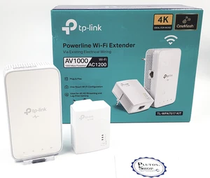 TP-Link TL-WPA7517 AC1200 Kit Powerline Access Point Dual WLAN Netzwerk 1200Mbps - Bild 1 von 5