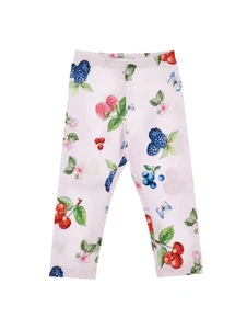 Monnalisa Leggings St. Frutta Talla 146/11 Años Nuevos con Etiqueta - Imagen 1 de 2