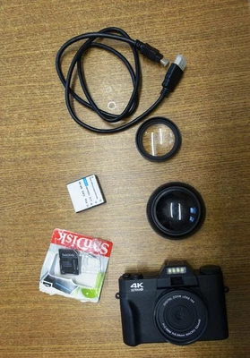 Cámara Digital 4K ULTRA HD en Excelente Estado tiene Batería Extra Caja Original Foto 1 de 4