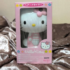 Hello Kitty Haartrockner HD-KT1(P) 800W SANYO Sanrio Retro RAR Import mit Karton - Bild 1 von 7