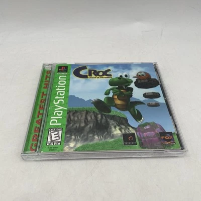 Croc Legend of the Gobbos PS1 PlayStation 1 Complete CIB Greatest Hits - Image 1 of 4