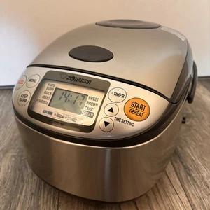 Arrocera y calentador Zojirushi Micom NS-TSC10 acero inoxidable PROBADO - Imagen 1 de 9