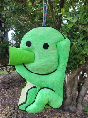 Smiski Handmade Custom Fun  Birthday Party Decor Piñata  Mini/small Gift Pinata - Image 1 of 4