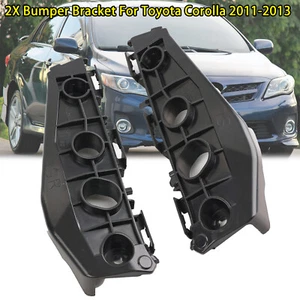 For Toyota Corolla Car Accessories Front Bumper Retainer Bracket Support set 2X - Picture 1 of 7