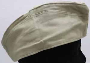 East German NVA Overseas Cap Green size 58cm=22 1/2inches= size 7 1/4 M/L H2614 - Picture 1 of 6