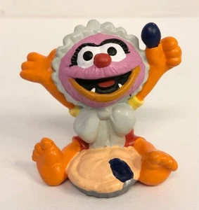 1989 Applause Muppet Babies ANIMAL Baby Little Jack Horner PVC Figura Comer Pastel - Imagen 1 de 2