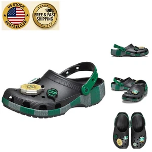 Unisex Slytherin Harry Potter Classic Clogs - Enchanting Glow Jibbitz Included - Picture 1 of 9