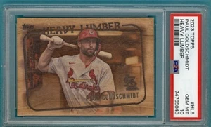 2023 Topps Paul Goldschmidt Heavy Lumber #HL8 PSA 10! POP 5! Cardinals! - Picture 1 of 2