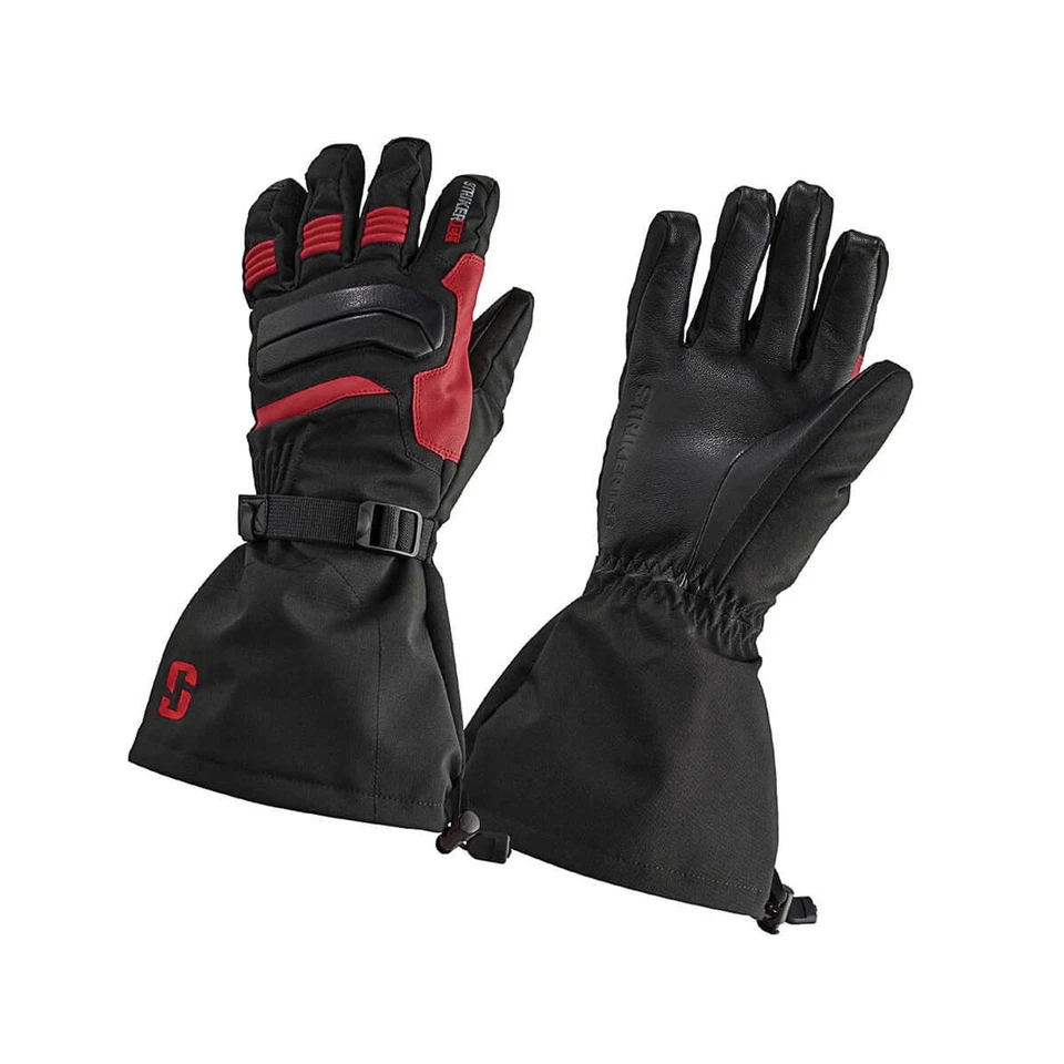 Striker ICE Men Defender Glove Color Black/Red Size L (2210704)