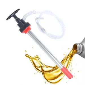 FLUID LIQUID DISPENSER PUMP FOR SMALL 5 GALLON BUCKET PAIL HAND GEAR OIL 60ML US - Picture 1 of 15