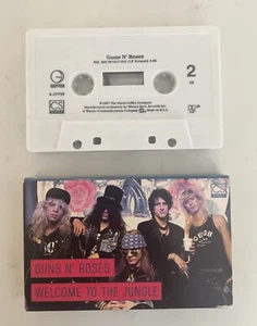 Guns N’ Roses - Welcome To The Jungle Cassette Tape Single B-Side Mr Brownstone - Picture 1 of 5