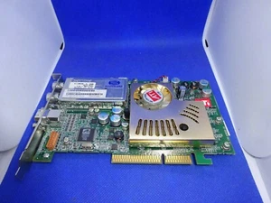 SAPPHIRE ATI ALL-IN-WONDER 9600 XT 128MB AGP GRAPHICS CARD AV-OUT TV FM #GK1805 - Picture 1 of 4