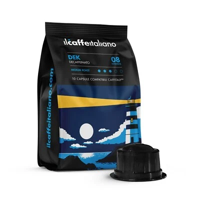 Capsule Caffitaly compatibili 100 pz - Caffè Decaffeinato - Il caffè italiano