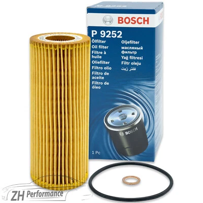 BOSCH P 9252 Ölfilter für BMW 3er E46 E90 91 92 93 5er E60 61 6er 7er X3 X5 E70 - Bild 1 von 4