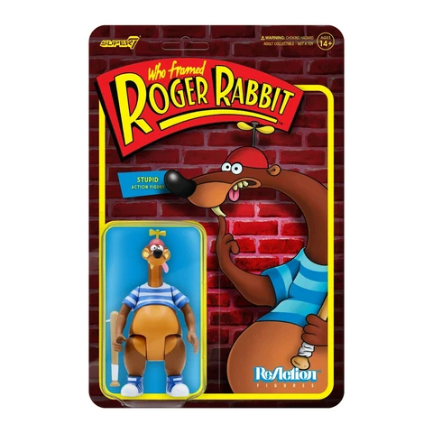 Stupid Who Framed Roger Rabbit Super 7 Reaction Figure 3.75in Cover