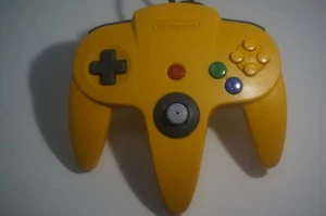 Nintendo 64 N64 controller Yellow excellent condition  - Picture 1 of 4