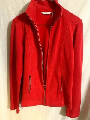 Lady Hathaway Chaqueta Roja Mediana Jersey Tejido Bolsillo con Cremallera  Foto 1 de 4
