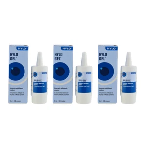 3 x HYLO GEL EYE DROPS 10ML - FREE SHIPPING - Picture 1 of 6