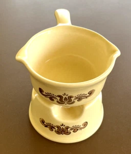 Pfaltzgraff Village Potpourri, Butter Melter, Sauce Syrup Warmer 4-Prong #216 #A - Picture 1 of 17