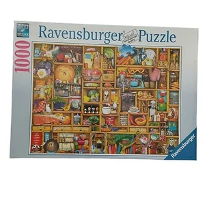Ravensburger 1000 Piece Jigsaw Puzzle Kitchen Cupboard - Picture 1 of 10