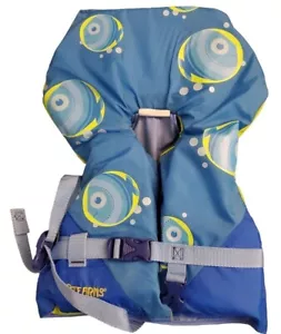 Chaleco salvavidas infantil Sterns para peces azules de menos de 30 libras - Imagen 1 de 4