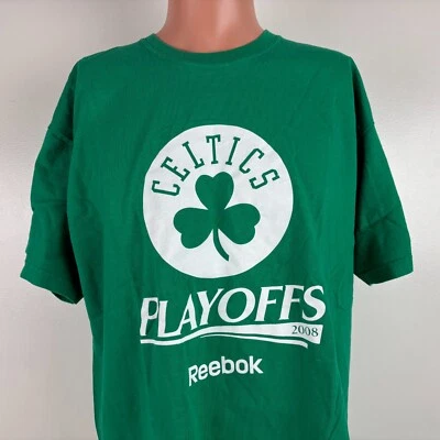 Футболка мужская Boston Celtics размер XL 2008 плей-офф игра подарок баскетбол НБА - Изображение 1 из 4