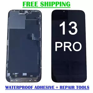 Apple Original OEM iPhone 13 Pro (pas Max) Noir OLED Écran de Remplacement Grade A - Photo 1 sur 4