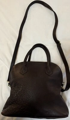 Bolsa de couro Coach vintage marrom K9S 9958 frete grátis! - Imagem 1 de 4