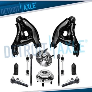 12pc Front Lower Control Arms Wheel Bearings & Hubs for 1994-2004 Ford Mustang - Picture 1 of 8