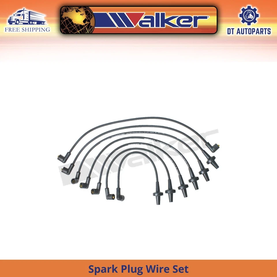 Juego de cables de bujía Walker 1982 para DeLorean DMC 12 1981-1983 2,9 L V6 Foto 1 de 1